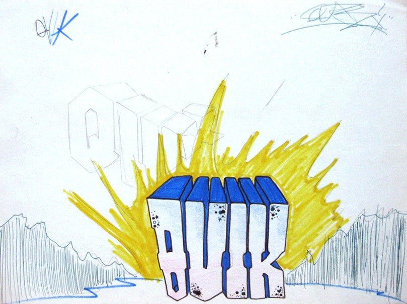 QUIK - "QUIK" BB" drawing 1988