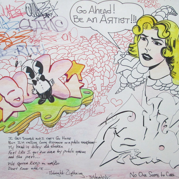 QUIK - "Go Ahead Be an Artist" Black Book Page 1986