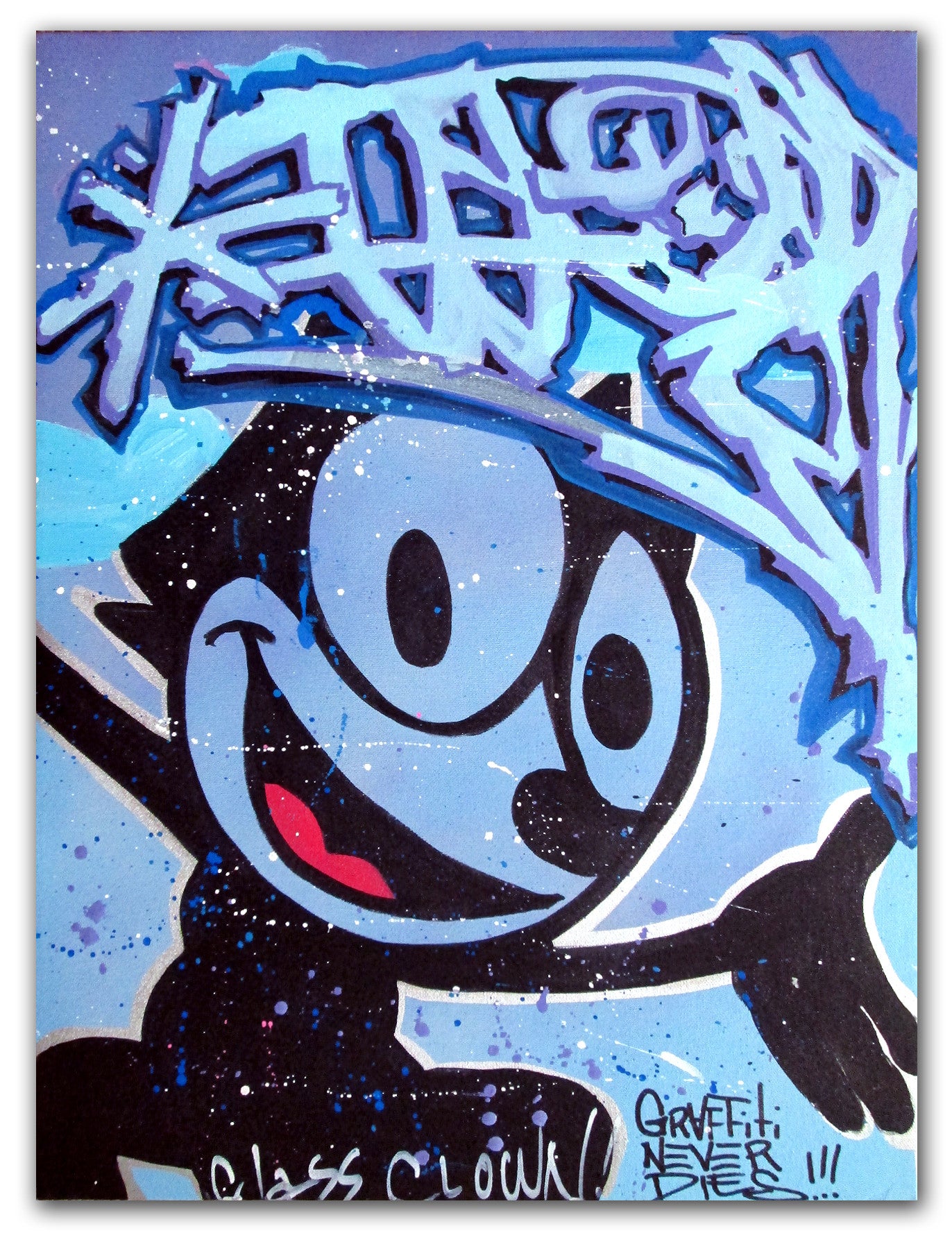 QUIK- "Happy Happy Joy Joy" Painting