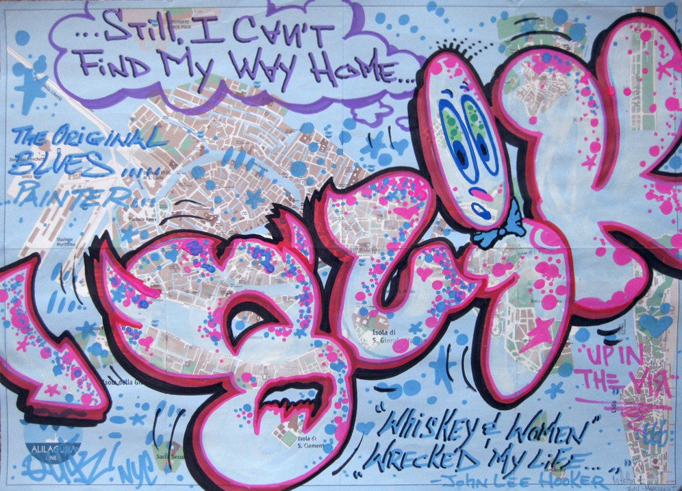 QUIK - "Blues Painter" Map