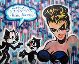 QUIK - "Hindu Proverbs"  Painting