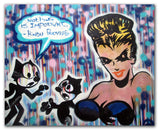 QUIK - "Hindu Proverbs"  Painting