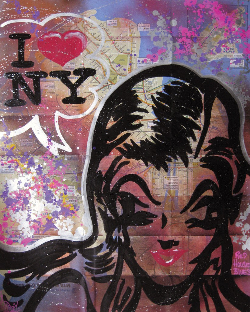 QUIK - "Jamie- I luv NY" Map