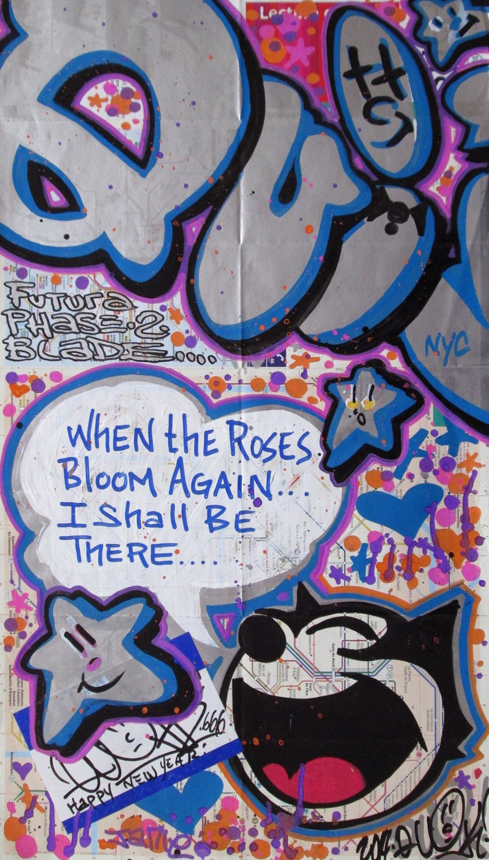 QUIK - "When the Roses Bloom" Paris Map