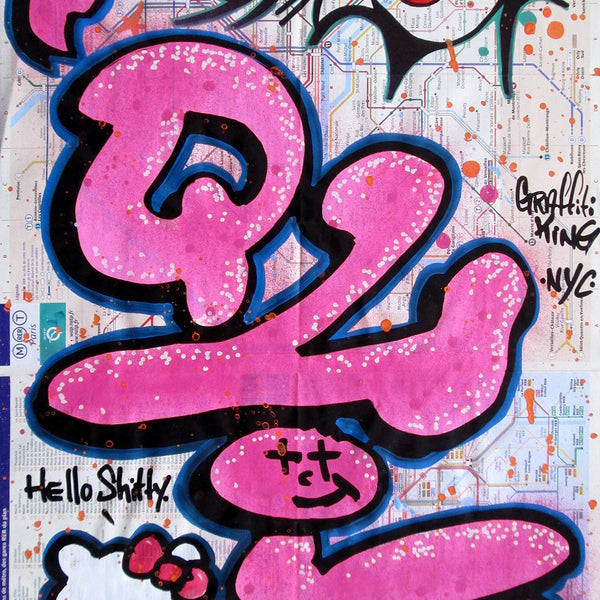 QUIK - "Graffiti King" Paris Map