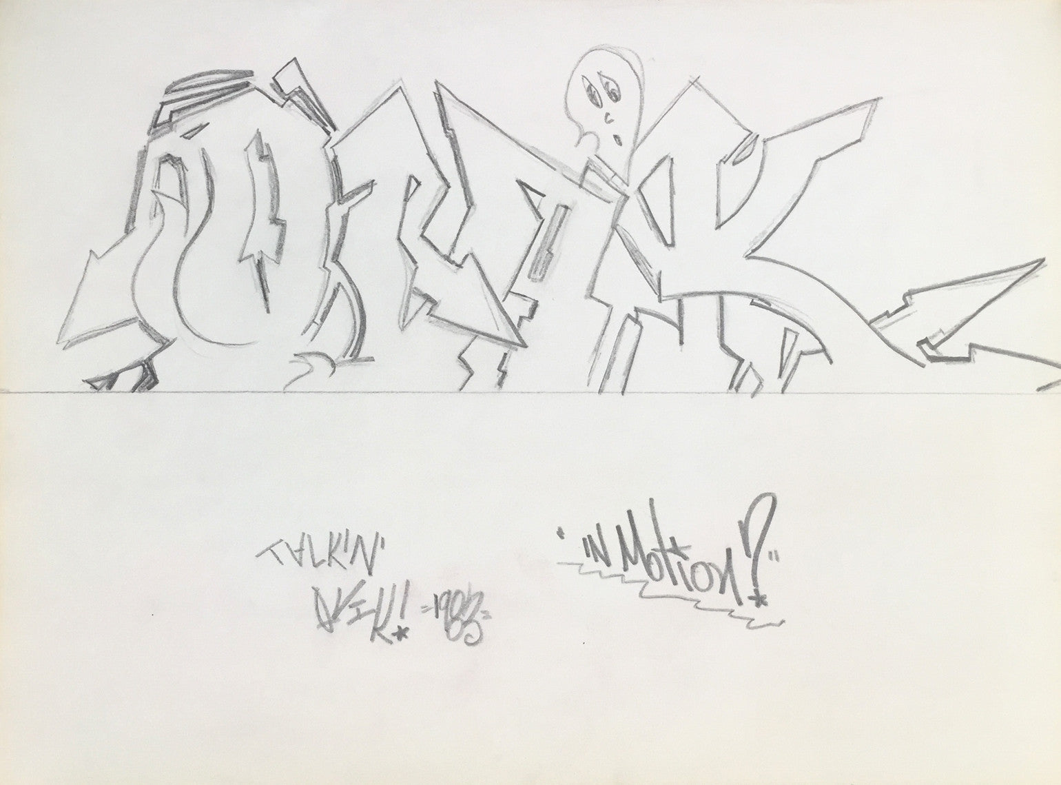 QUIK - "In Motion" Black Book Page 1983