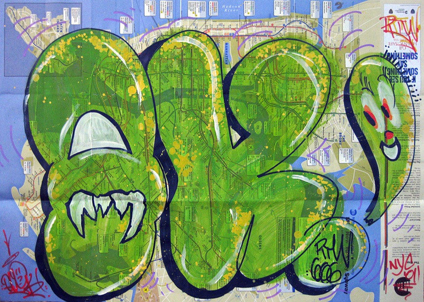 Quik - "Throw Up #1 " Map