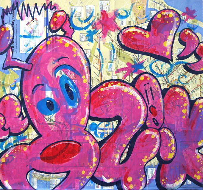 Quik - "Throw Up #5 " Map