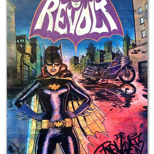 REVOLT -  "Bat Girl" NYC Map