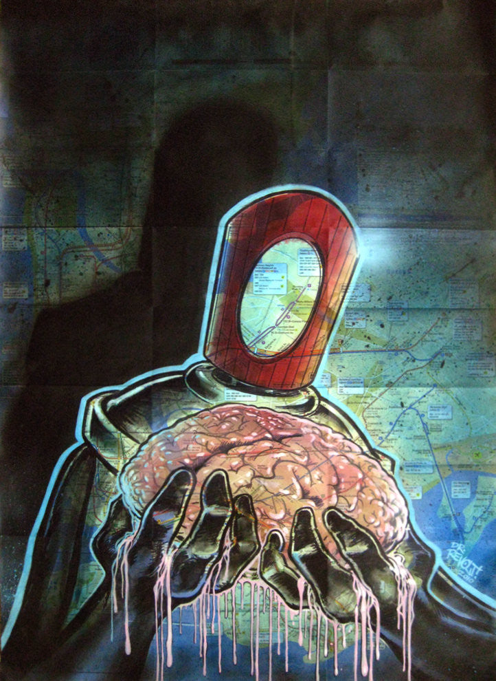 REVOLT -  "Can Man Brain" NYC Map