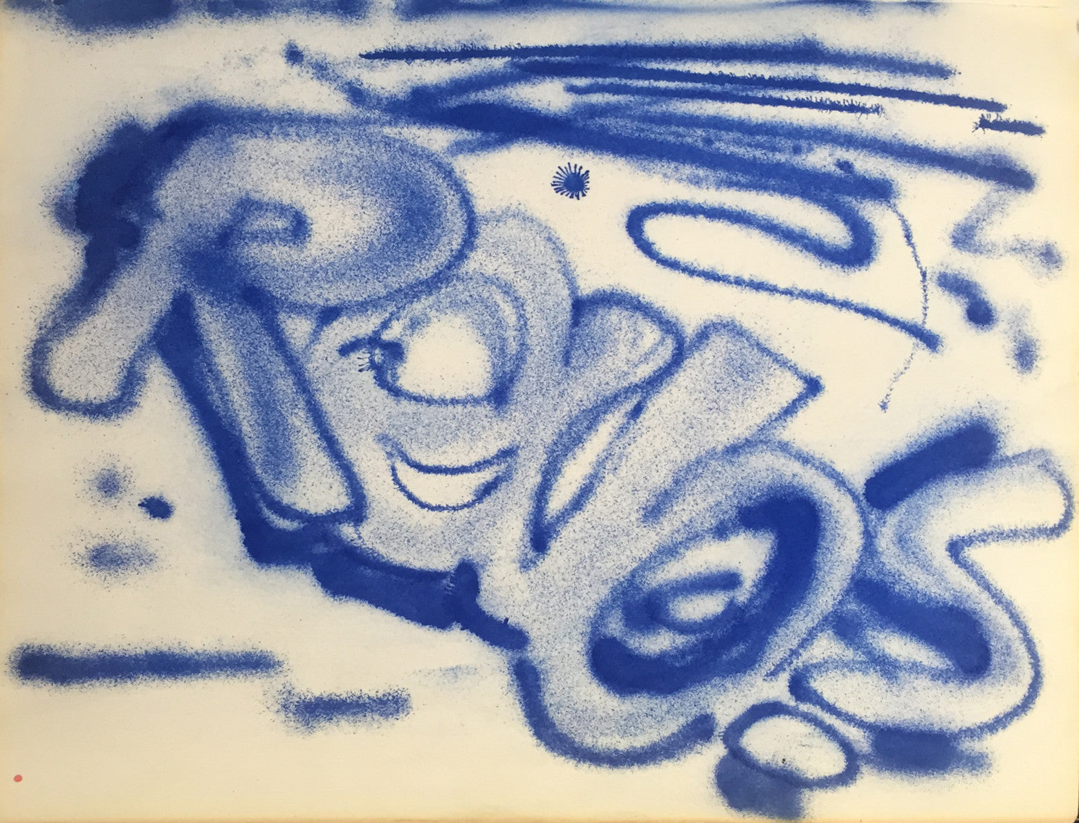 REVOLT- "Revo!" Black Book Drawing circa 1982