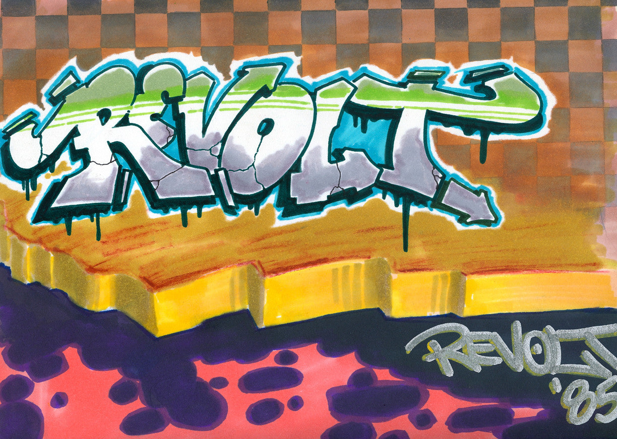 Revolt - "Untitled"  Drawing 1985
