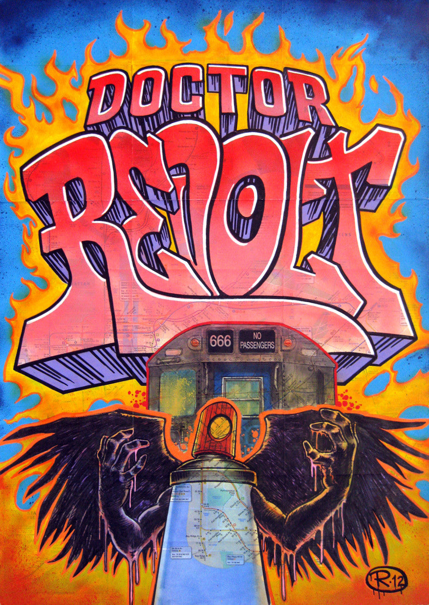 REVOLT - " El Cuervo Rojo Caliente" NYC Map