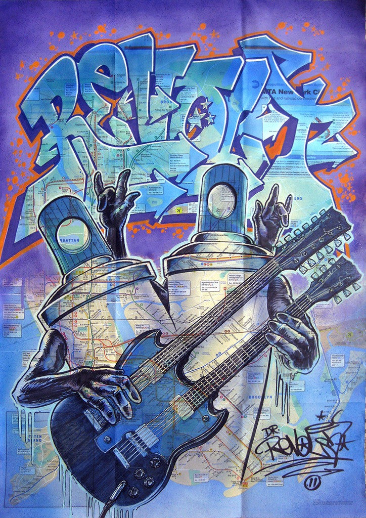 REVOLT - "Funky Two" NYC Map