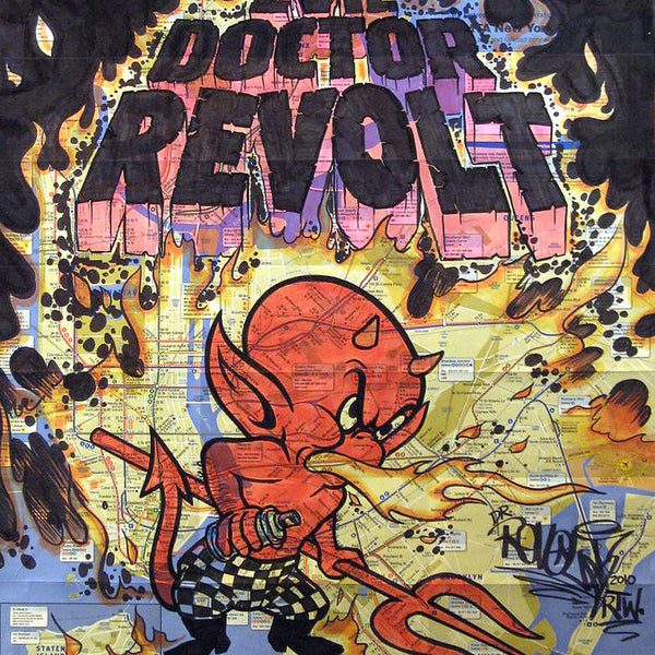 REVOLT -  "Dr. Evil" NYC Map