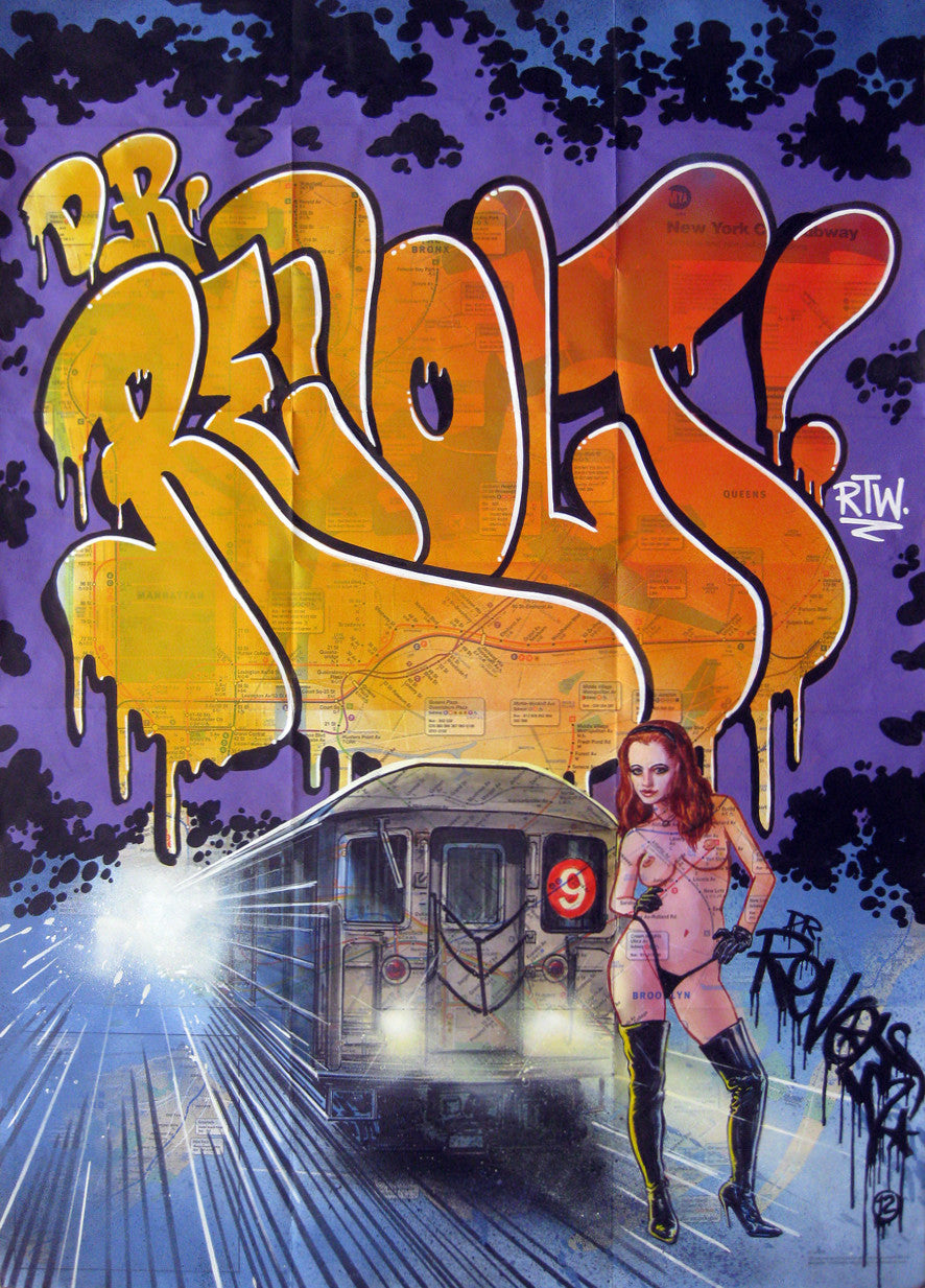 REVOLT - " Miss Subway 3.05" NYC Map