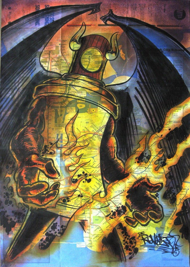 REVOLT -  "Revolticus Demonicus" NYC Map