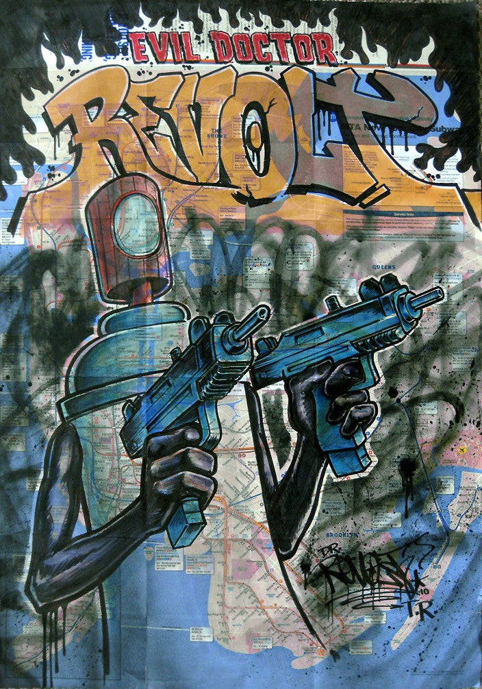 REVOLT - "Guns" NYC Map