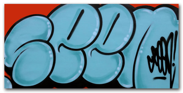 GRAFFITI ARTIST SEEN - Untitled 1 - Classic Bubble Painting