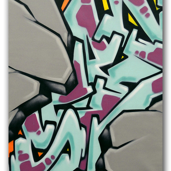 GRAFFITI ARTIST SEEN - "Untitled" Painting