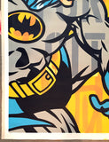 GRAFFITI ARTIST SEEN  -  "Batman"  Aerosol on  Canvas