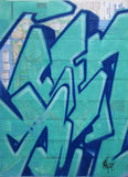 GRAFFITI ARTIST SEEN -  "Full SEEN Blue" NYC Map
