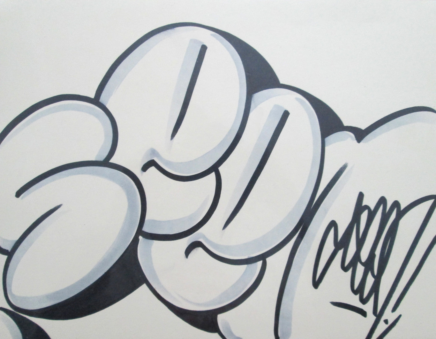 GRAFFITI ARTIST SEEN - Bubble 23- Drawing