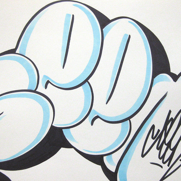 GRAFFITI ARTIST SEEN - Bubble 21- Drawing