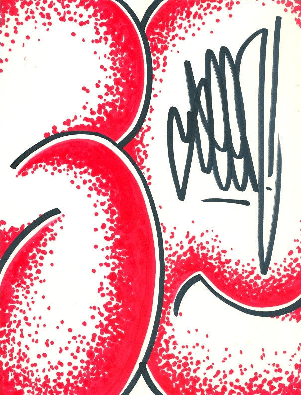 GRAFFITI ARTIST SEEN - Untitled 2 - Drawing