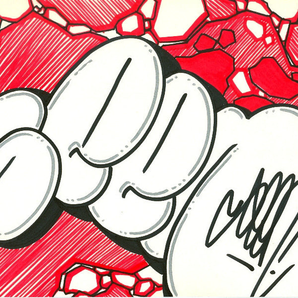 GRAFFITI ARTIST SEEN - Bubble 4- Drawing