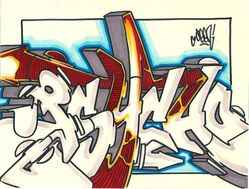 GRAFFITI ARTIST SEEN - Psycho- Marker