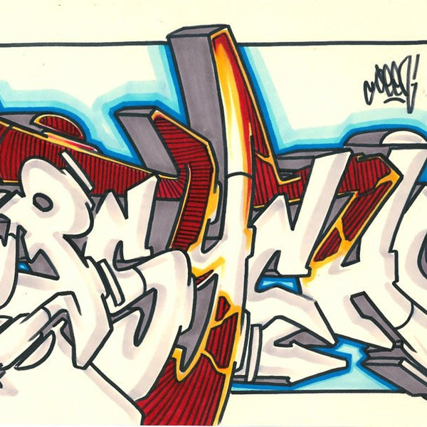 GRAFFITI ARTIST SEEN - Psycho- Marker
