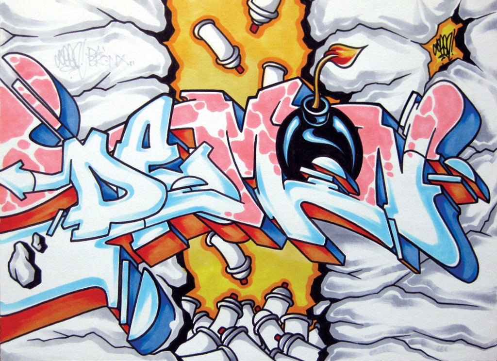 GRAFFITI ARTIST SEEN - "Demon"