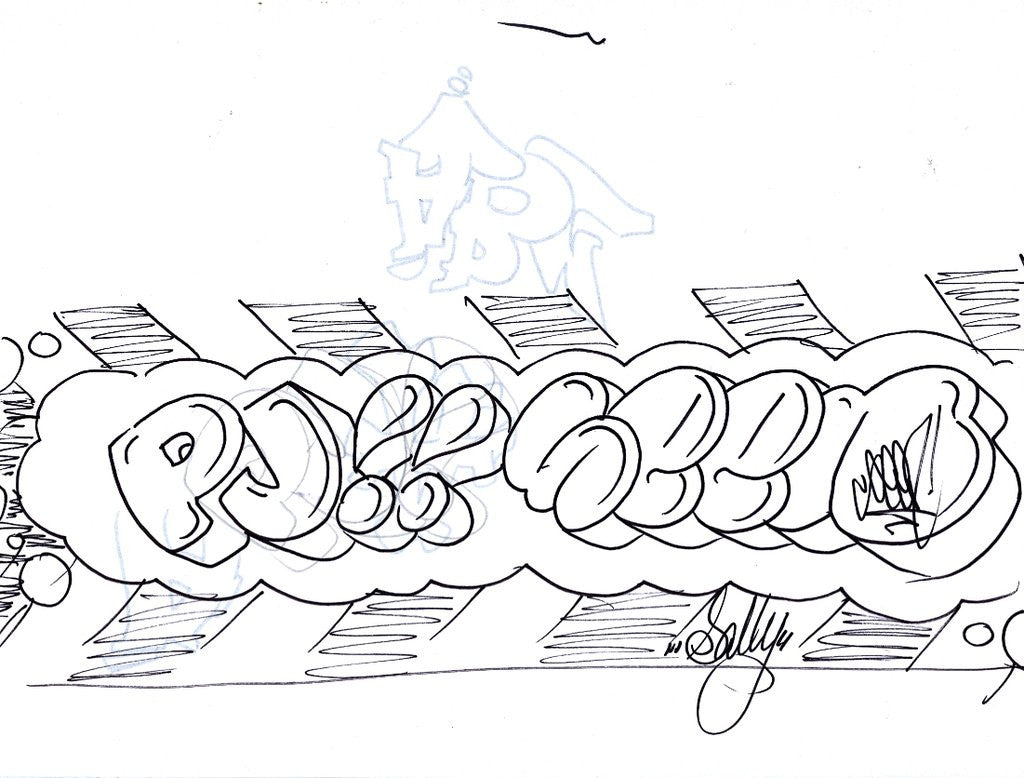 GRAFFITI ARTIST SEEN - Untitled #4