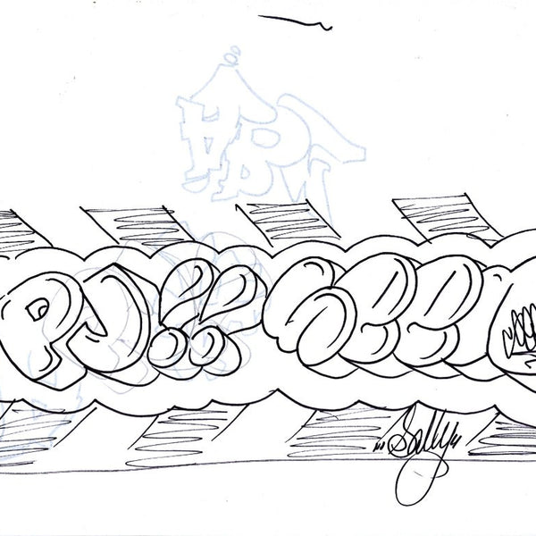 GRAFFITI ARTIST SEEN - Untitled #4