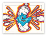 SEEN - "Exploding Can" - Drawing
