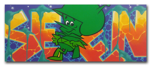 SEEN   "Gazoo" Aerosol on Canvas