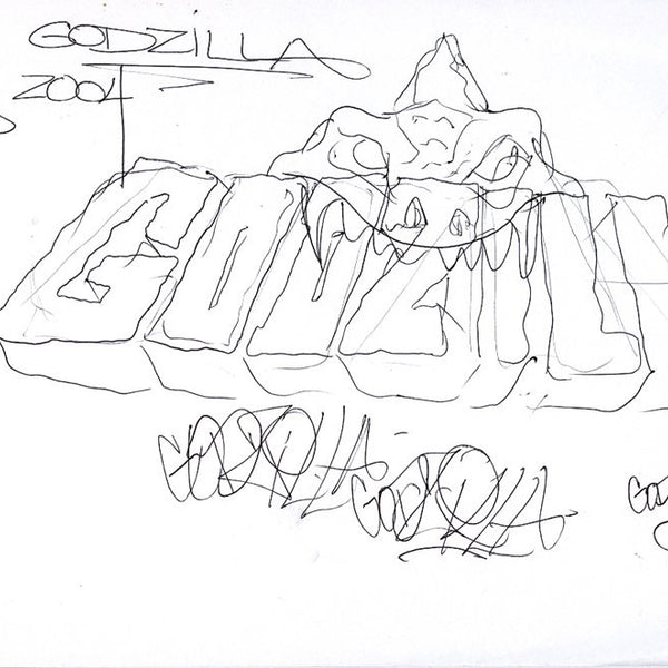 GRAFFITI ARTIST SEEN - Godzilla