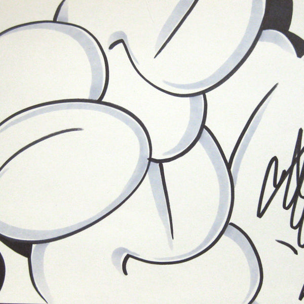 GRAFFITI ARTIST SEEN - Bubble 6- Drawing
