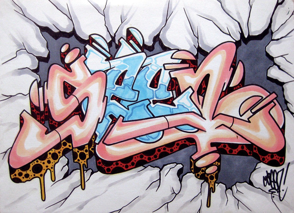 GRAFFITI ARTIST SEEN - "Untitled 2"