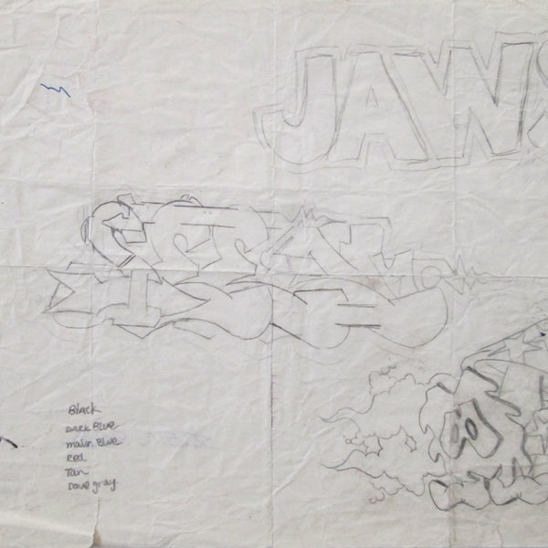 GRAFFITI ARTIST SEEN - SEEN Outline (JAWS) - 1982