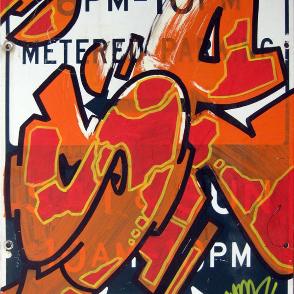 SEEN - Painted Parking Sign
