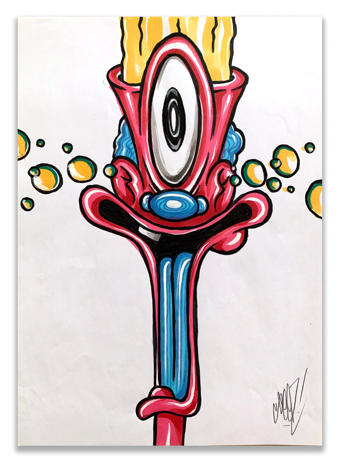 SEEN - "Looney Lenny" - Drawing