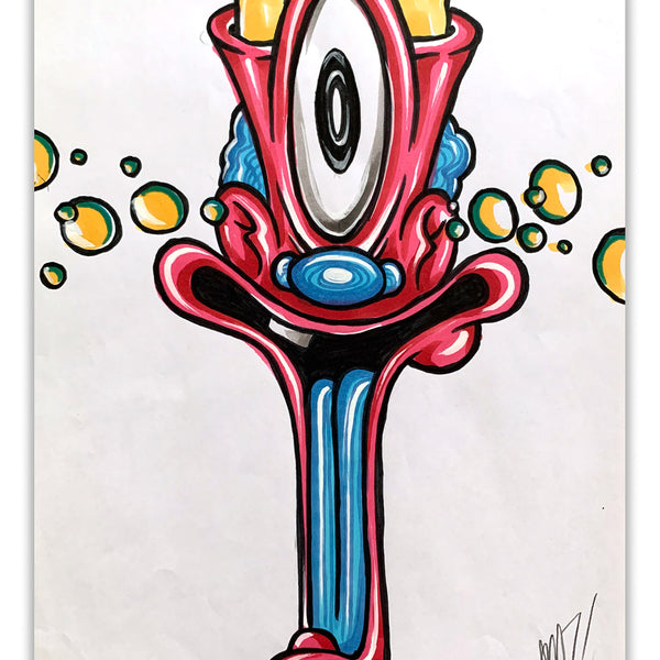 SEEN - "Looney Lenny" - Drawing