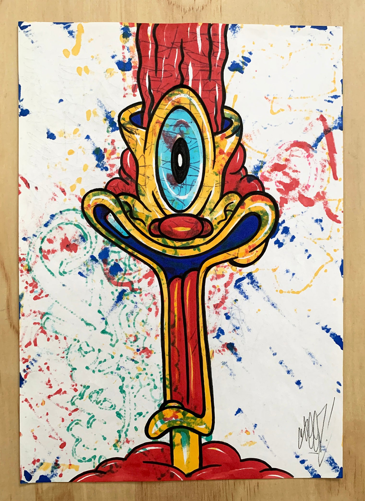 SEEN - "Looney Lenny" - Drawing