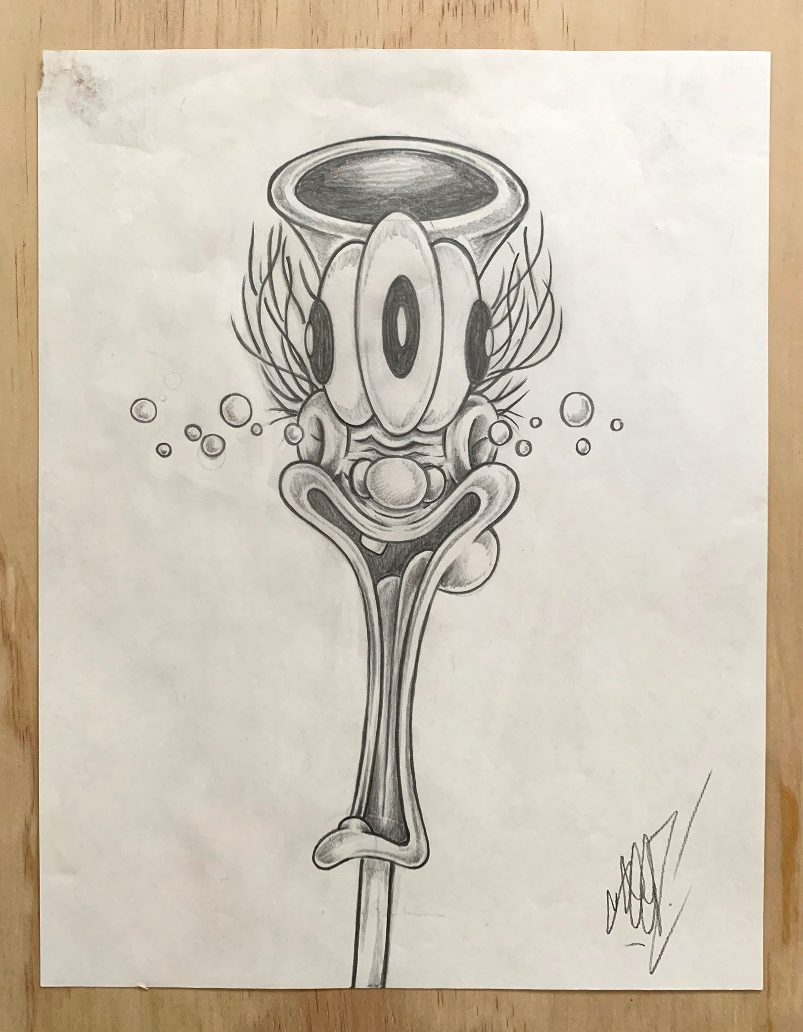 SEEN - "Looney Lenny" - Drawing