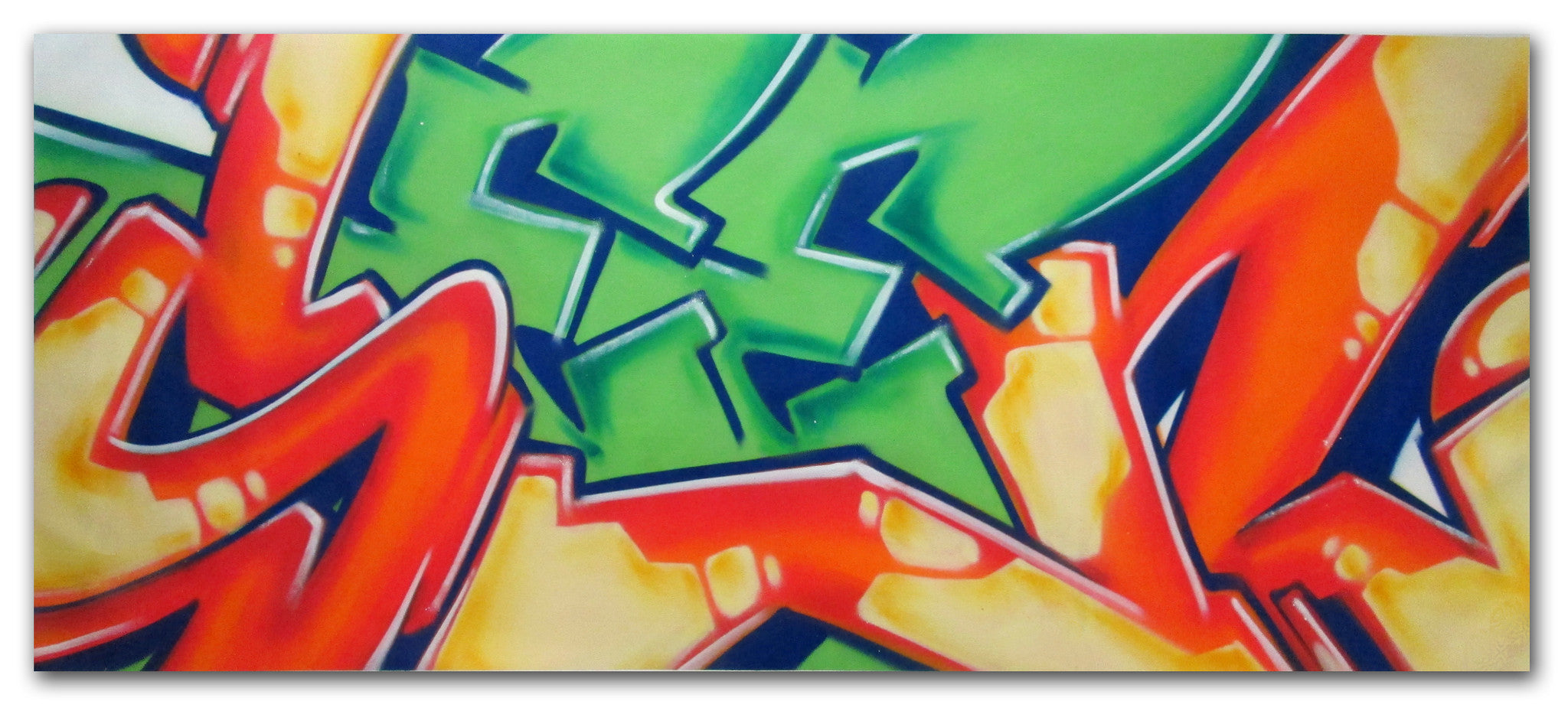 GRAFFITI ARTIST SEEN - "SEEN 10" Painting