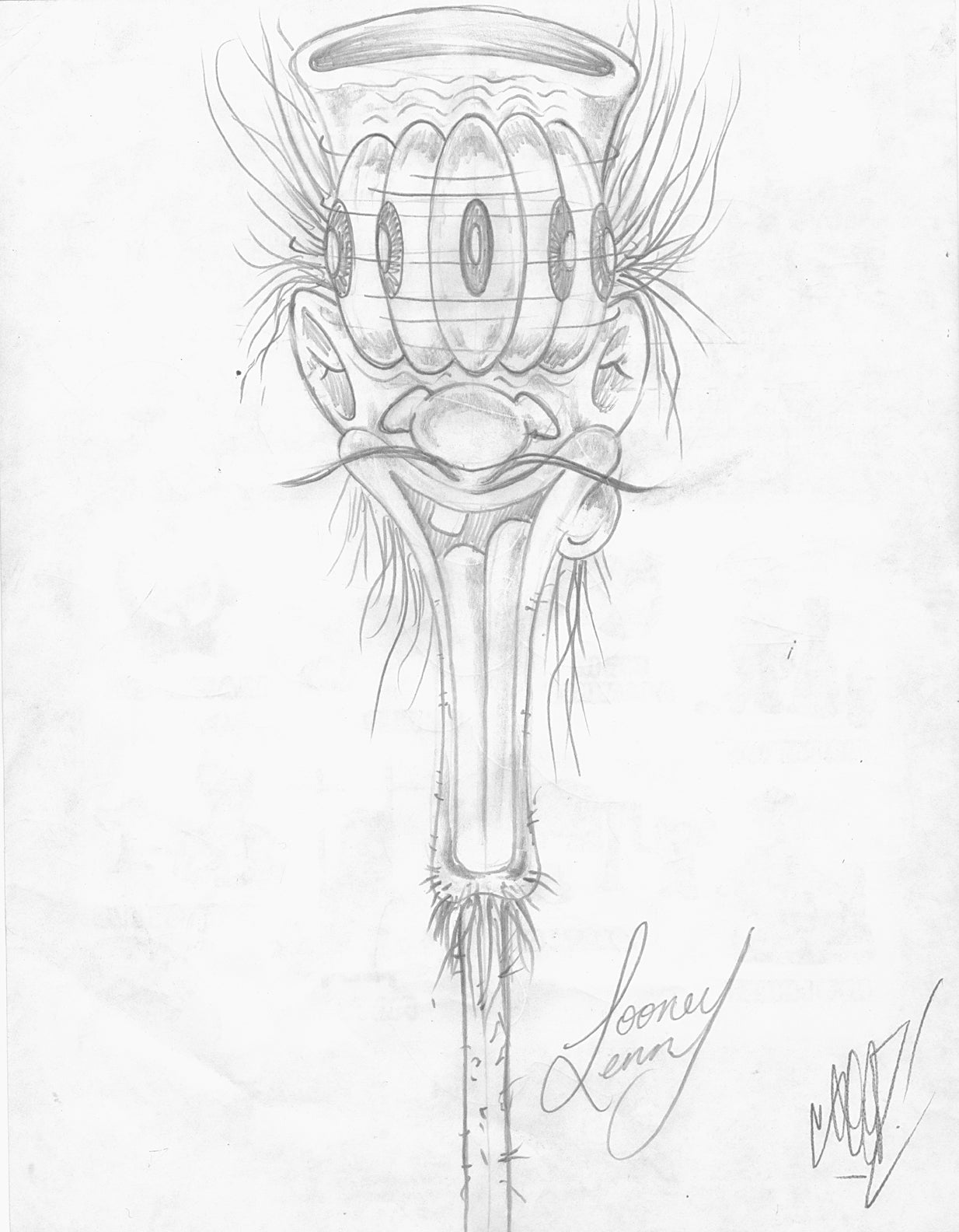 SEEN -"Looney Lenny" Drawing