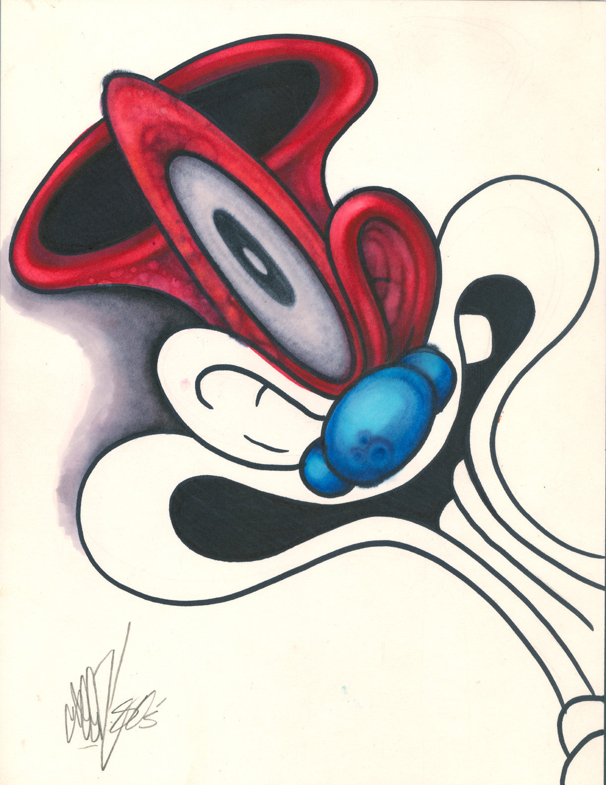 SEEN - "Looney Lenny" - Drawing