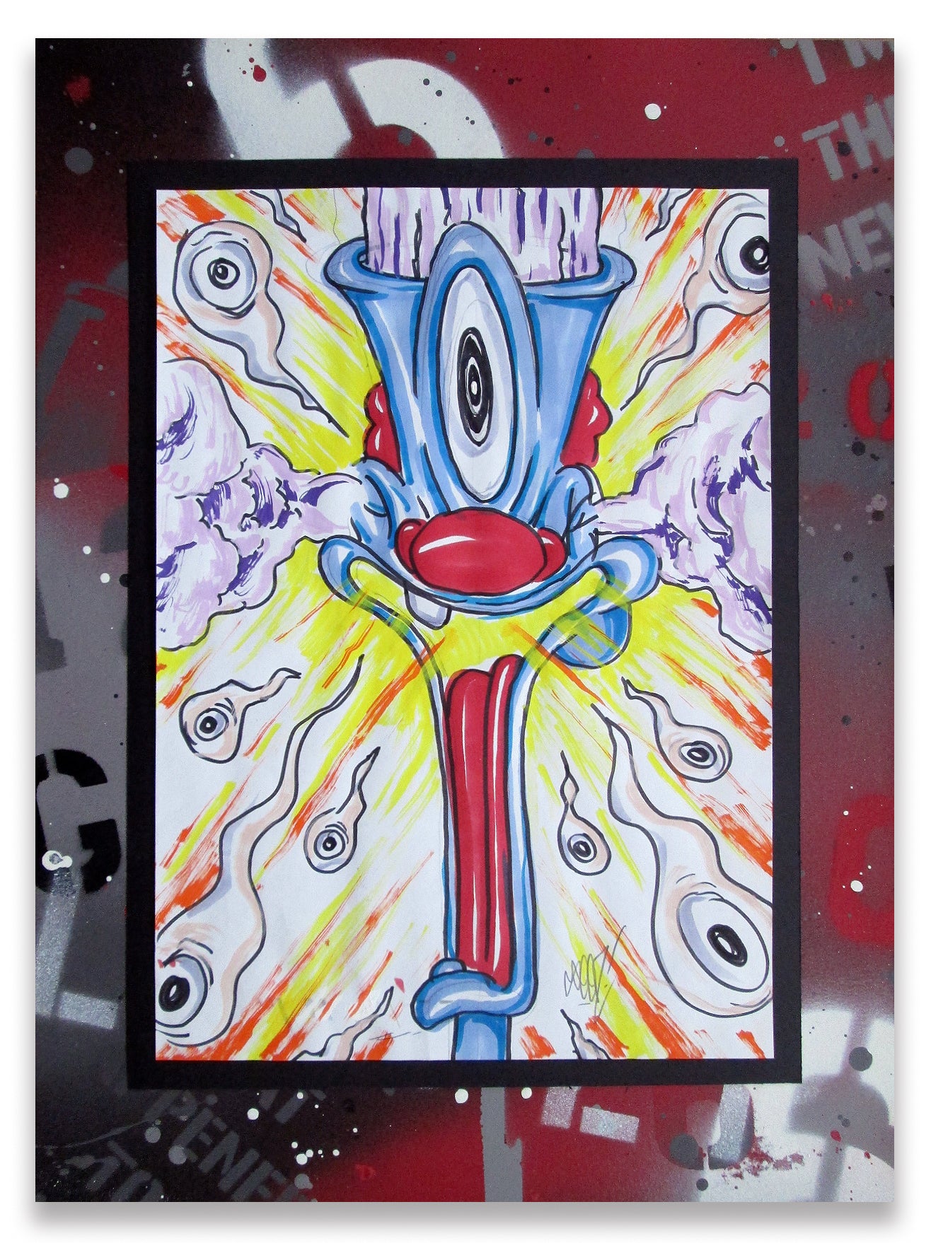 SEEN - "Looney Lenny" - Drawing